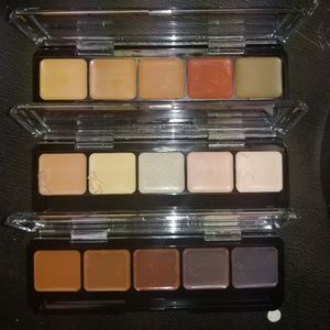 Graftobian makeup palettes. All 3
